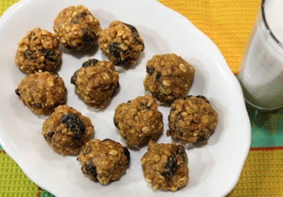 Granola Peanut butter energy balls