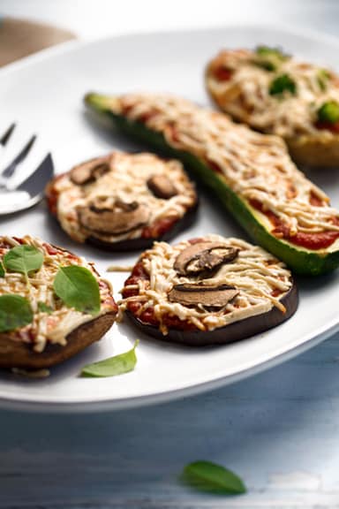 Pizza vegetables
