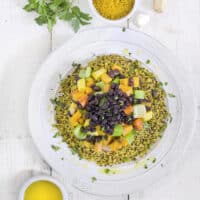 Roasted Veggie Quinoa Casserole