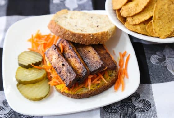 vegan Tofu bacon recipe