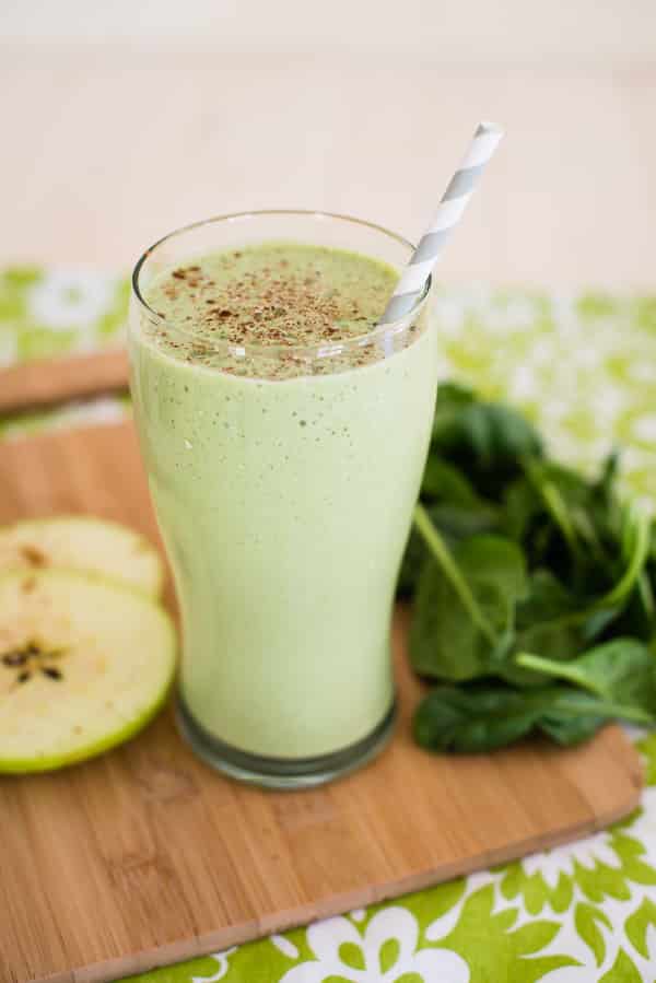 green apple pie smoothie