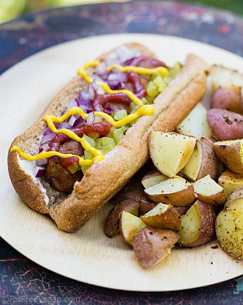 vegan veggie dogs