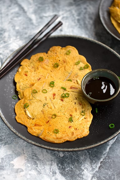 Vegan "egg" foo yong recipe