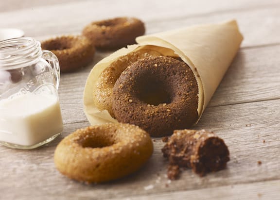 Vegan Spelt Pumpkin Donuts