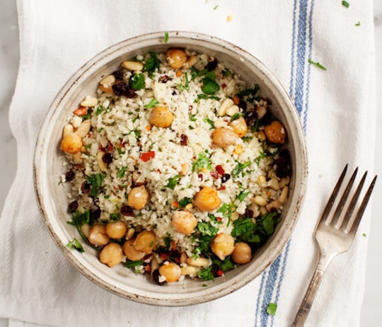 Spiced Cauliflower Couscous