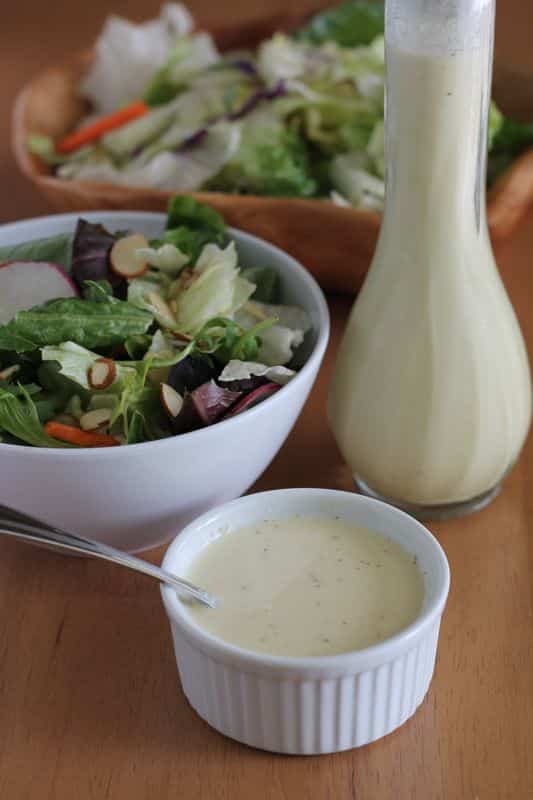creamy vegan salad dressing