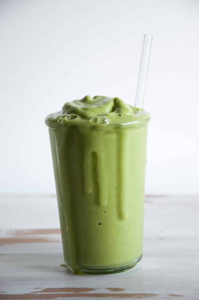 frozen green smoothie