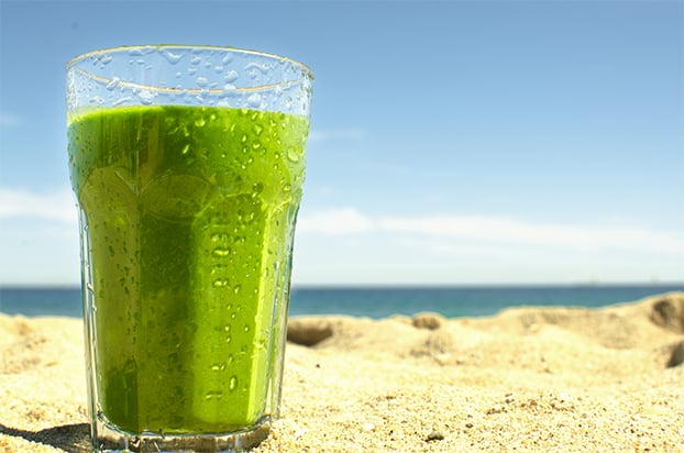 spinach banana super smoothie