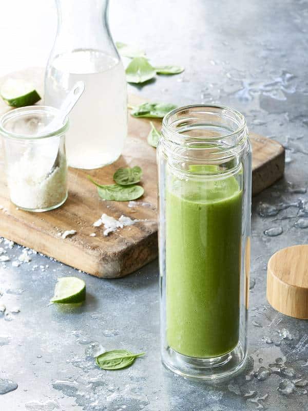 tropical green energy smoothie