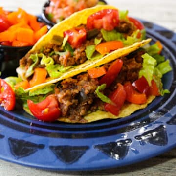 Instant vegan taco filling