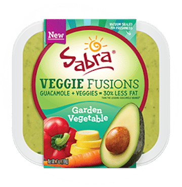 Sabra guacamole veggie fusions