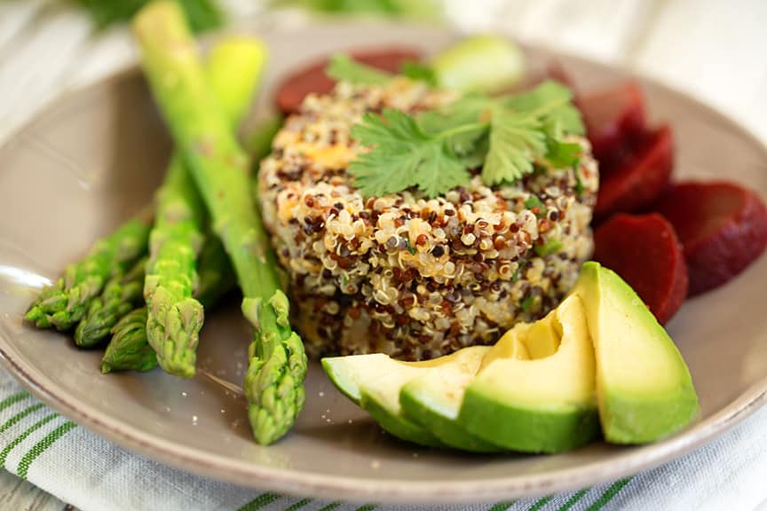 Salsa Verde Quinoa dinner - Vegan Food Hacks