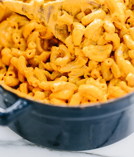 Blissful Basil's Smoky Vegan Mac n Cheese