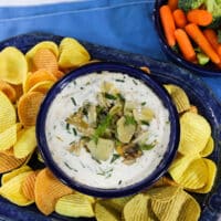 Vegan artichoke dip