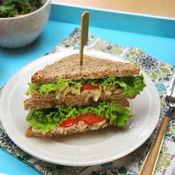 Apple-Pecan Tempeh Salad Sandwich Spread