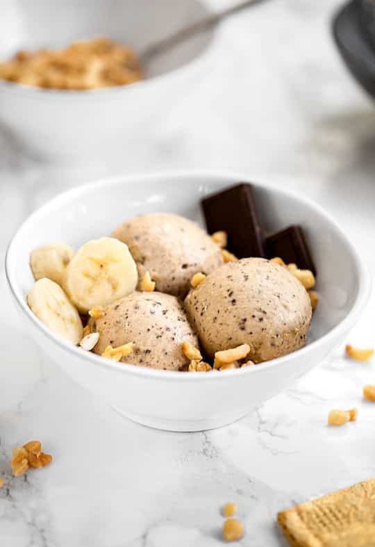 Banana peanut butter ice cream recipe