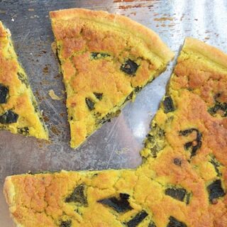 Chile Relleño Aquafaba Quiche
