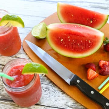 Strawberry-Watermelon Slush