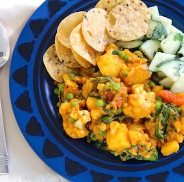Quick and easy Vegetables masala dinner
