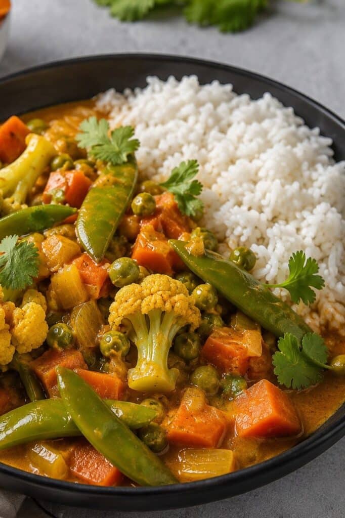 easy vegetable curry