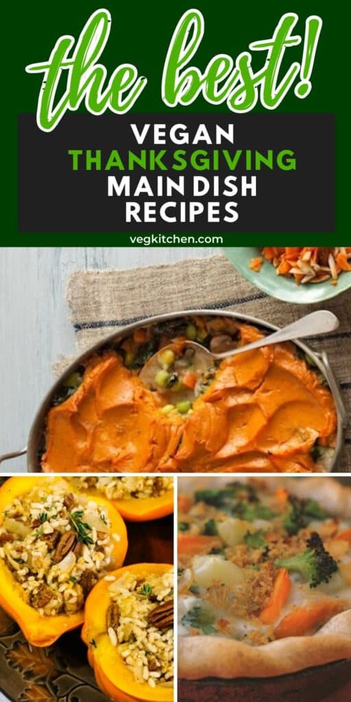 best vegan Thanksgiving main dish recipes