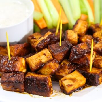 Buffalo Tofu bites