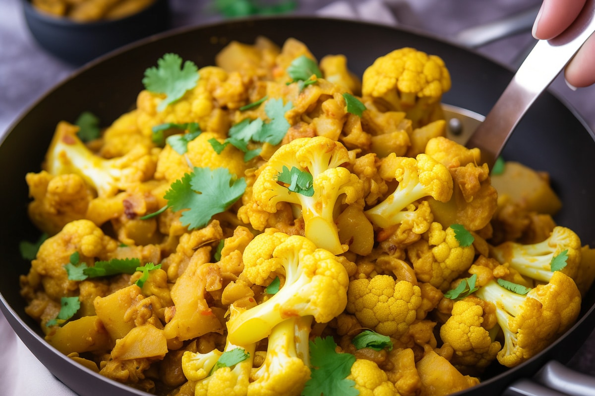 Quick aloo gobi