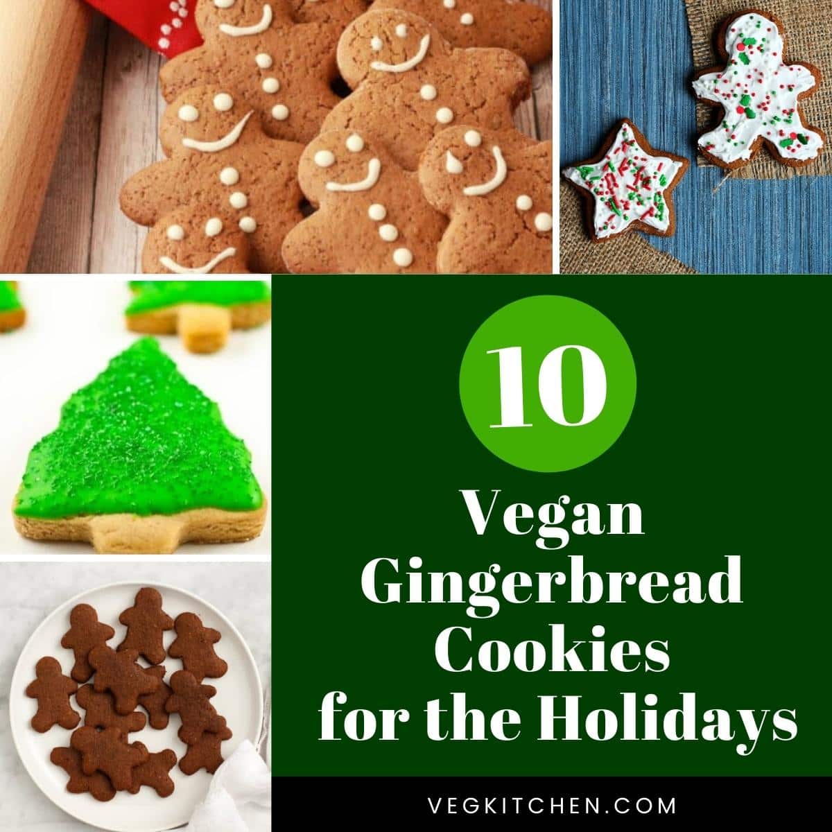 recipes for vegan gingerbread cookies
