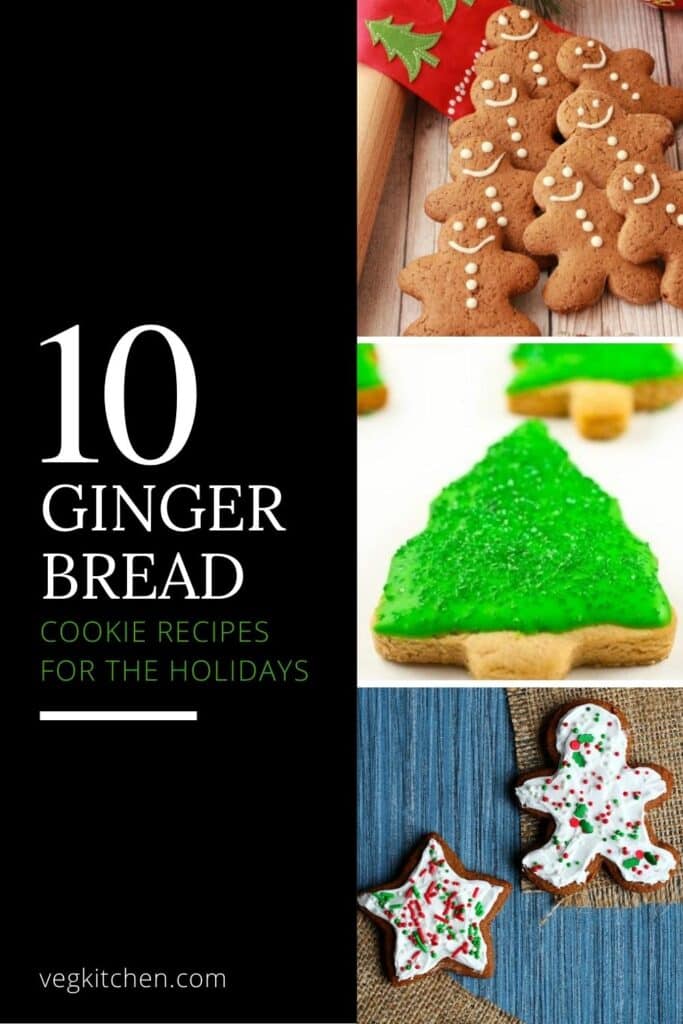 recipes for vegan gingerbread cookies