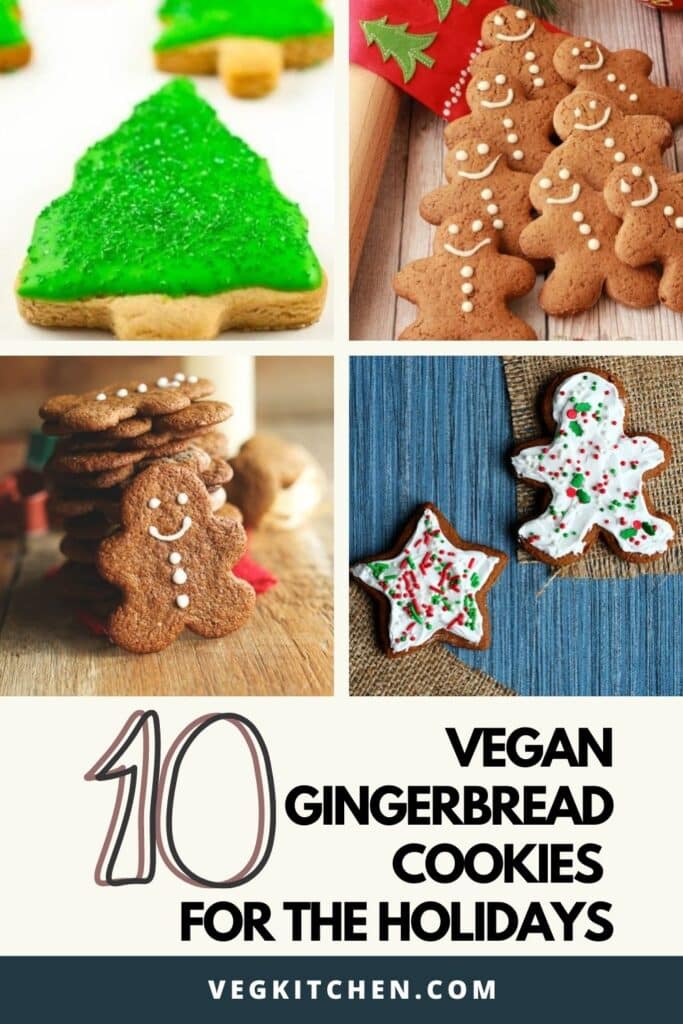 recipes for vegan gingerbread cookies