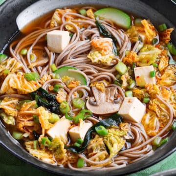 Instant Kimchi Noodle Soup cropped