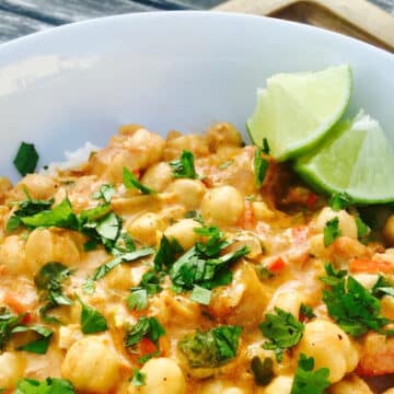 chickpea and vegetable curry