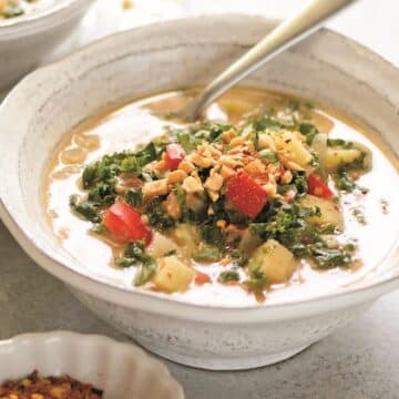 Peanut Kale Soup - China Study Cookbook