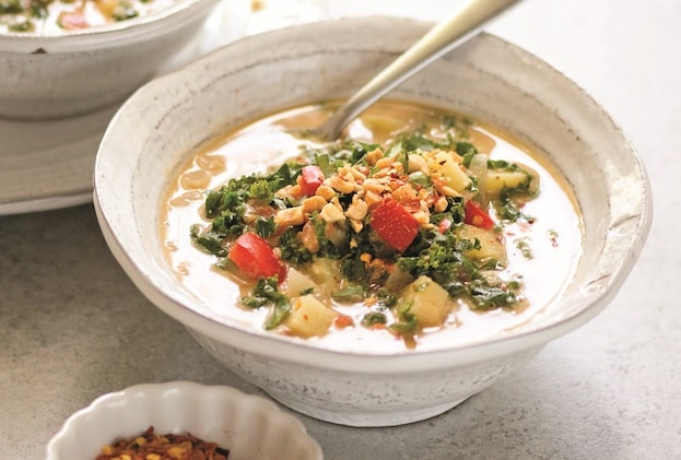 Peanut Kale Soup - China Study Cookbook