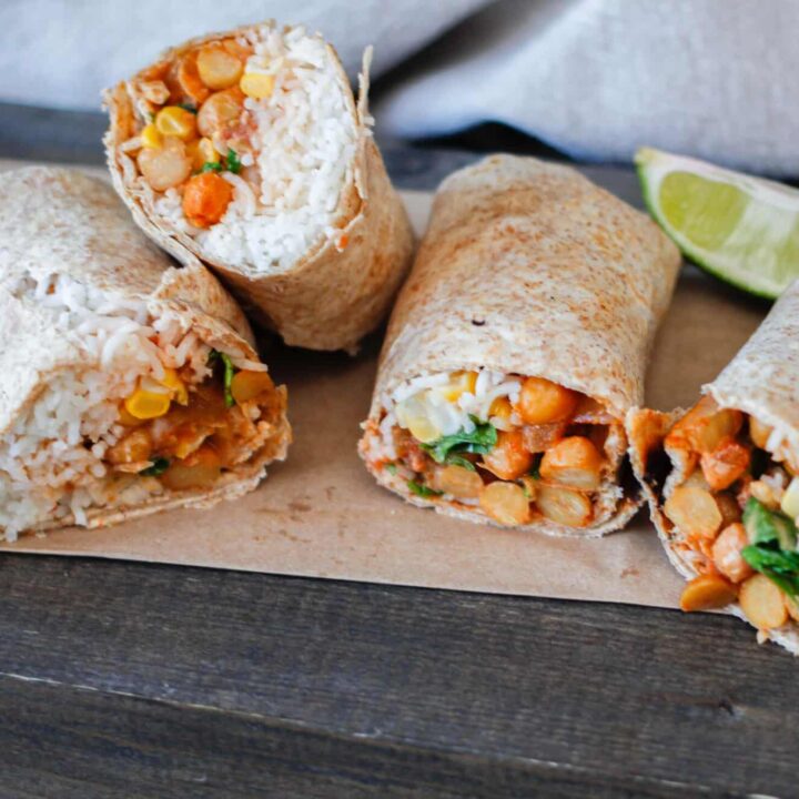 Chickpea Wraps Quick & Easy Vegan Protein VegKitchen