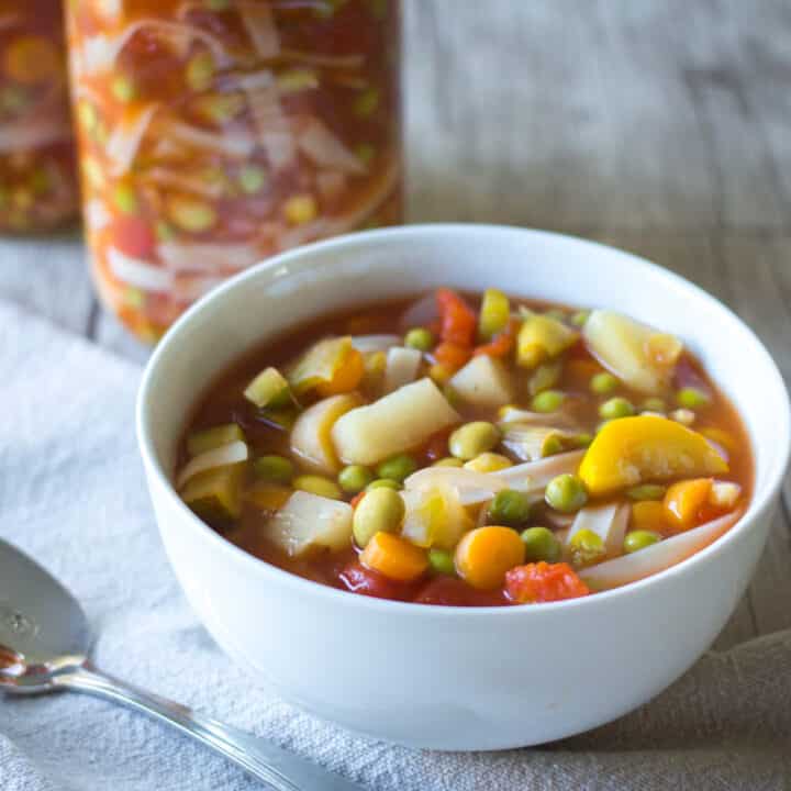 Veggie-Filled Minestrone Soup - Healthy Dinner - VegKitchen