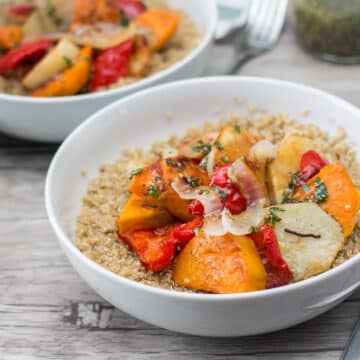 Balsamic and Herb Roasted Vegetable Salad