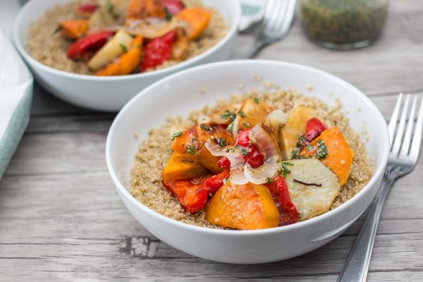 Balsamic & Herb Roasted Vegetable Salad