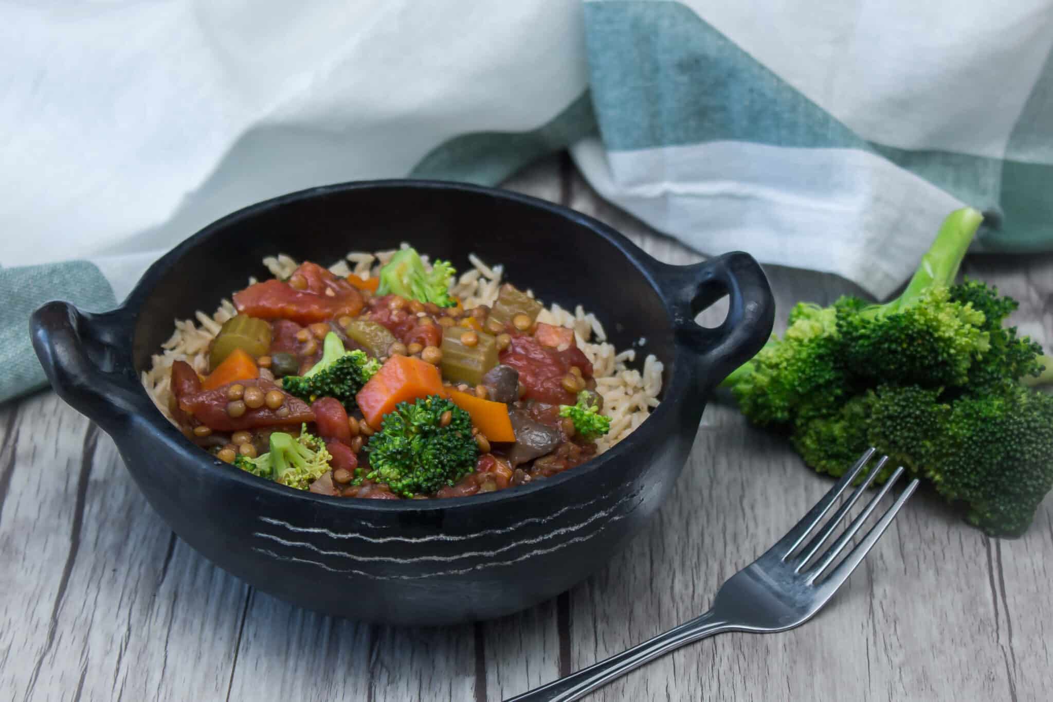 Protein-Packed Plant-Based Lentil Stew