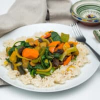 Slow Cooker Moroccan Vegetable Stew