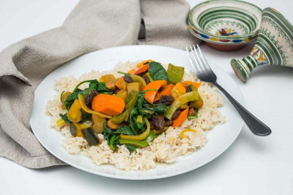 Slow Cooker Moroccan Vegetable Stew