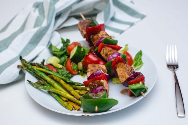 Slouvlaki Tofu Skewers