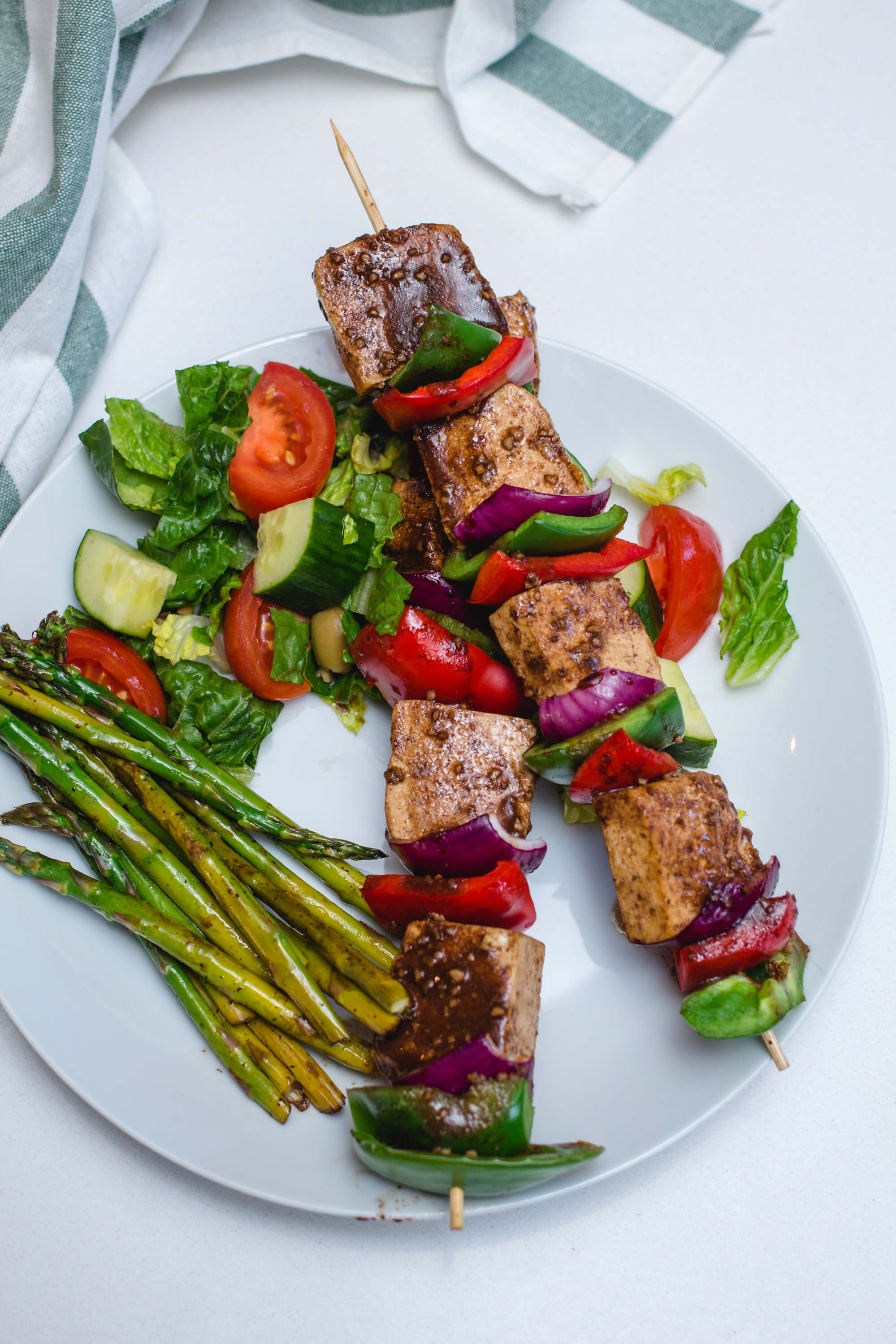Vegan Slouvlaki Tofu Skewers VegKitchen