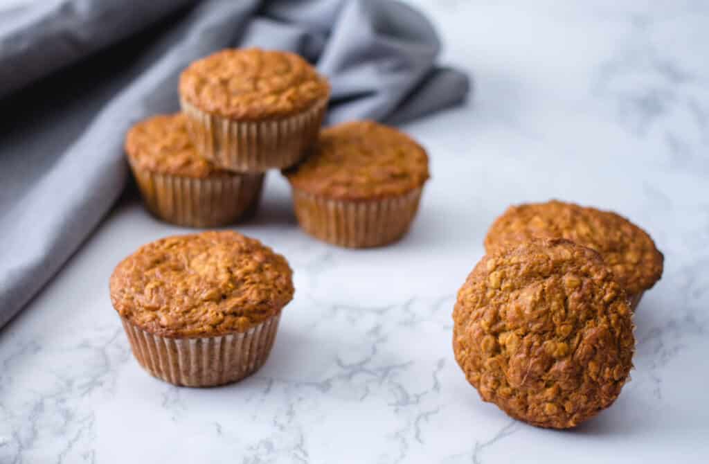 healthy vegan bran muffins