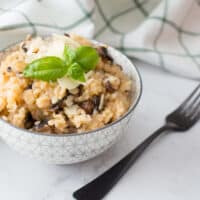 Vegan Mushroom Risotto