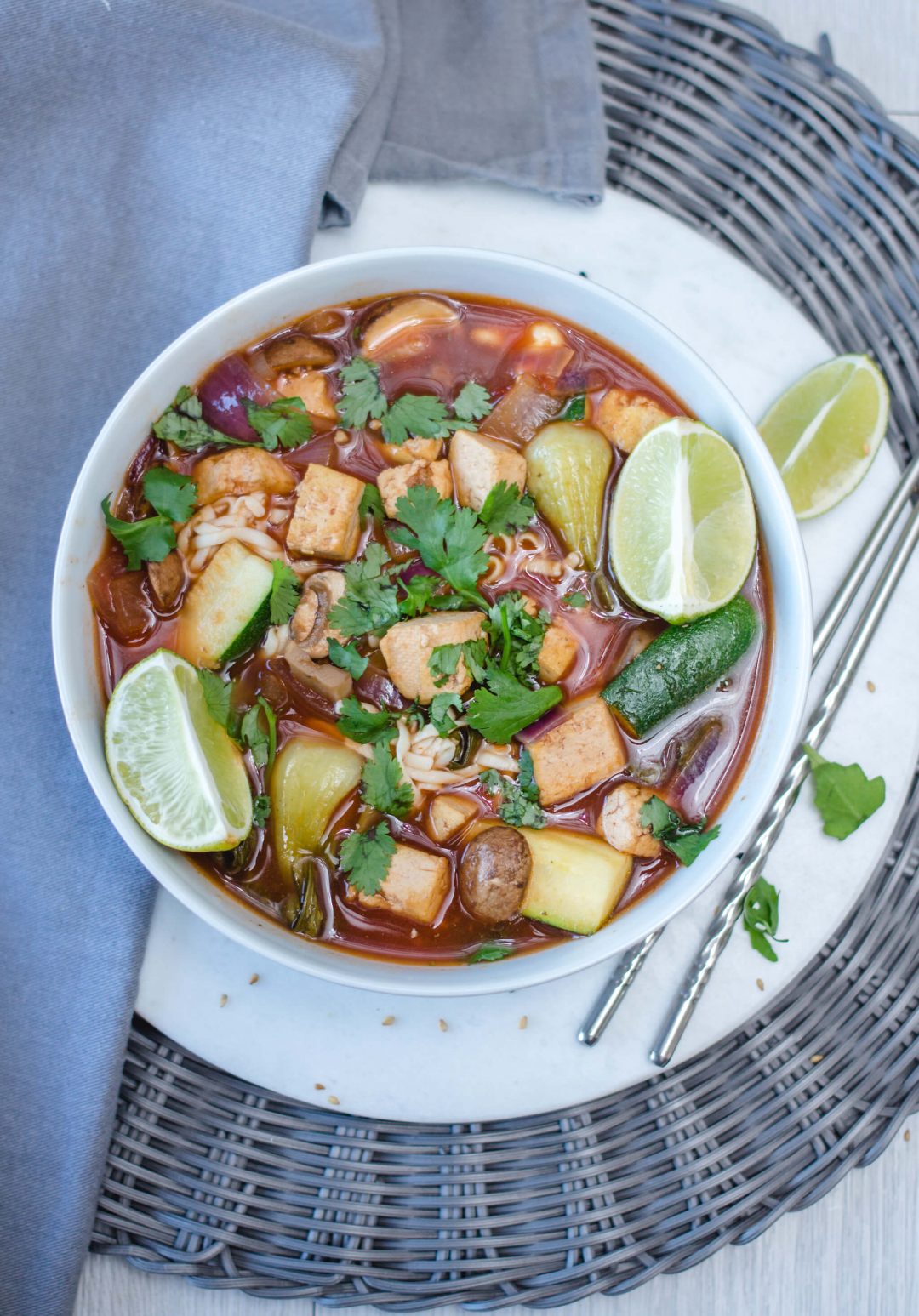 Easy Tofu Ramen Soup | VegKitchen