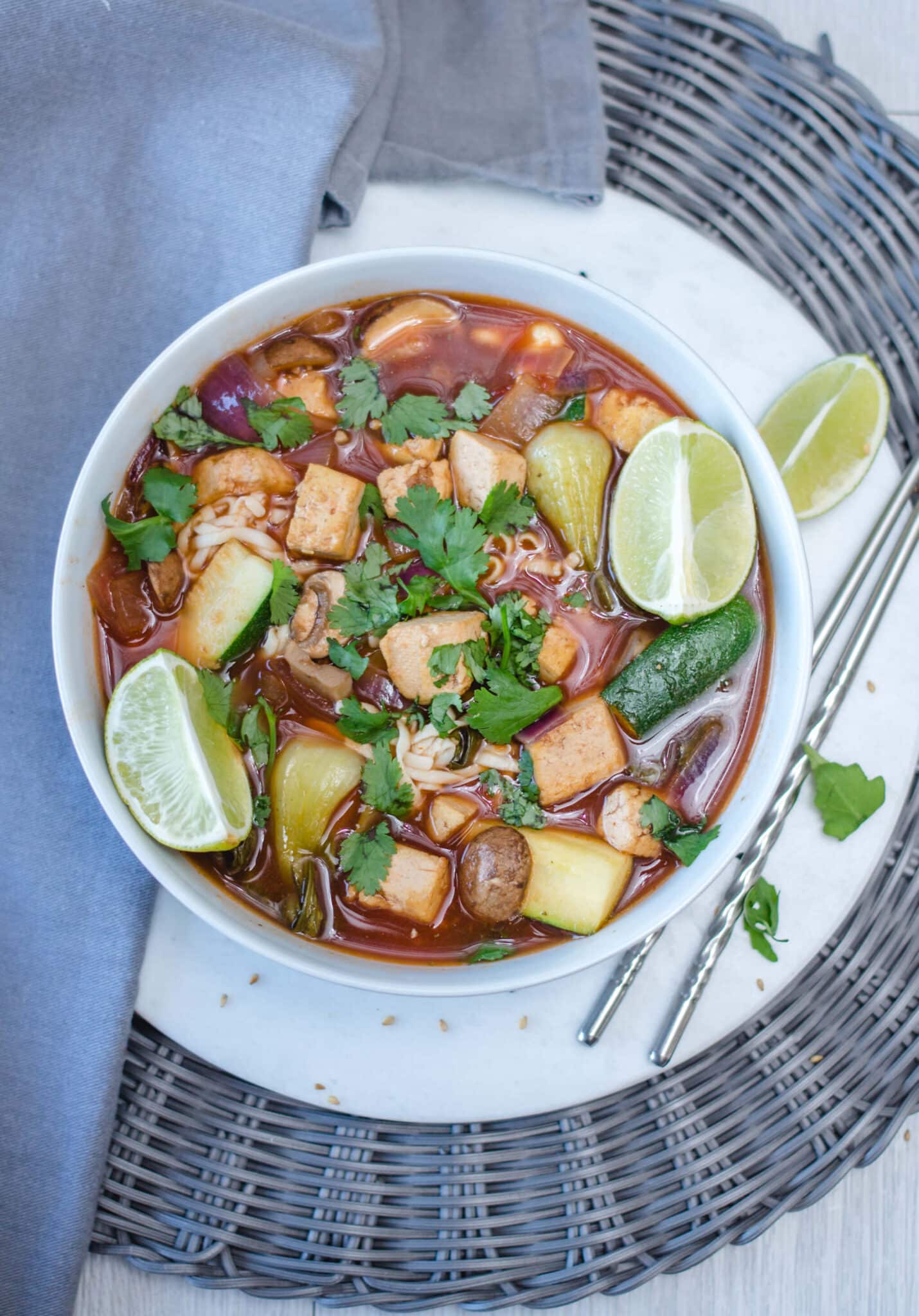 Easy Tofu Ramen Soup | VegKitchen