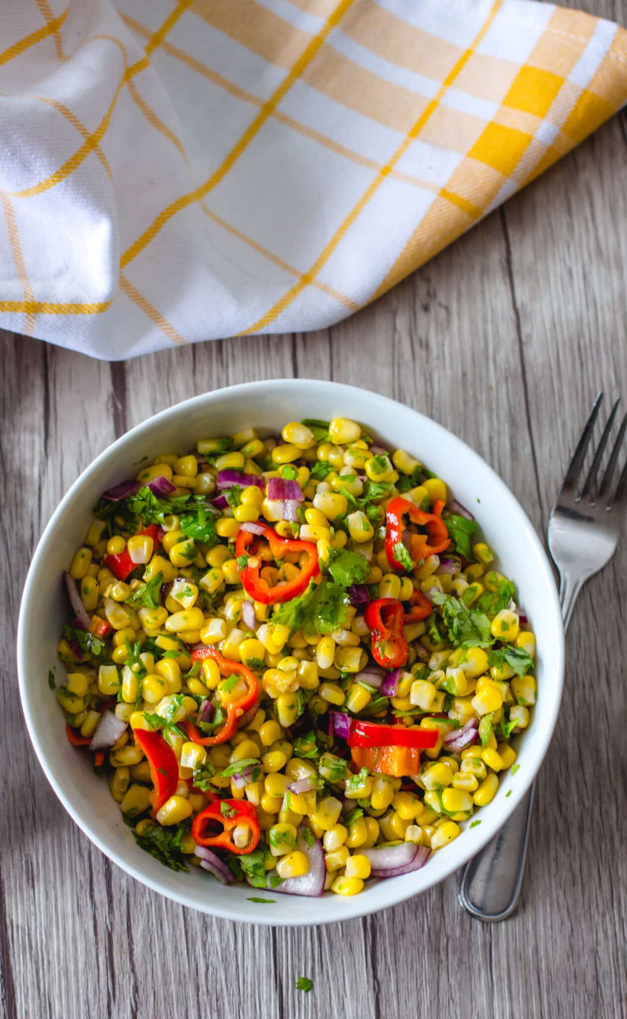 Quick and Easy Fresh Corn Salad VegKitchen
