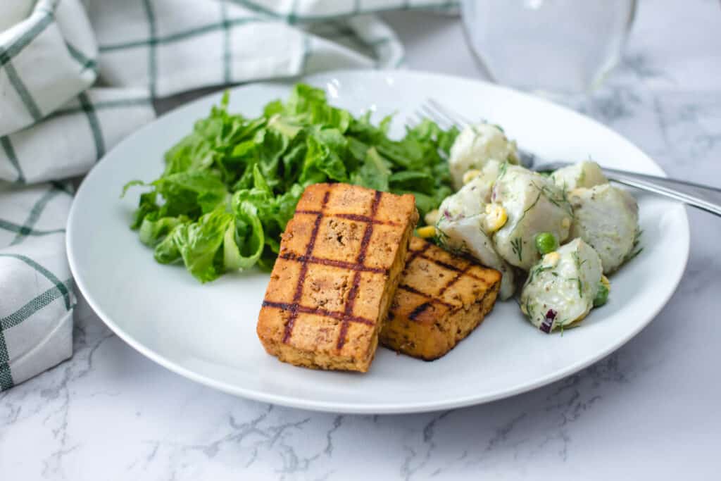 Grilled BBQ Tofu Vegan recipes by VegKitchen