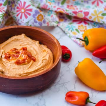 roasted red pepper hummus